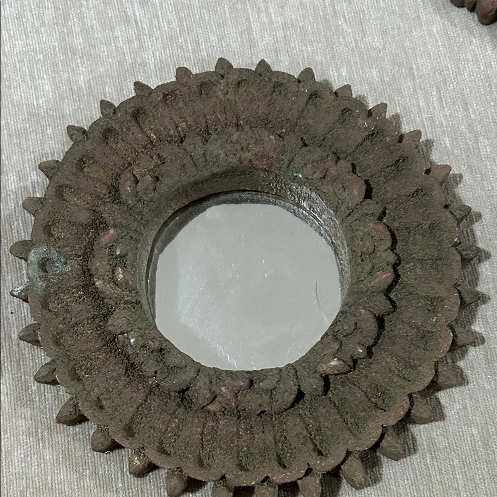 Rustic Wall Mirror Set